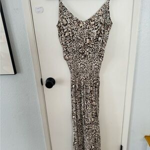 Blue life Sunset Slit dress, size small